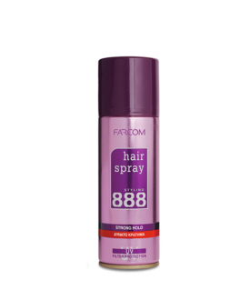 Farcom Spray pentru par 888 Hair Spray Strong Hold, 200 ml