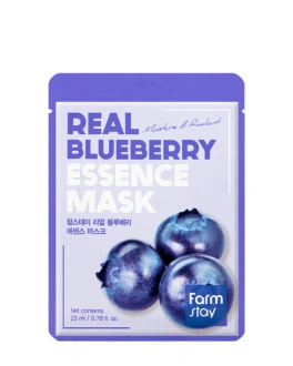 FarmStay Увлажняющая тканевая маска Real Blueberry, 1 шт 