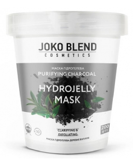Joko Blend Mască pentru față cu hidrogel Hydrojelly Mask Purifying Charcoal, 200 g