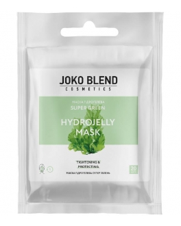 Joko Blend Mască pentru față cu hidrogel  Super Green  20 g