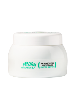 Brelil Mască de păr revitalizantă și revigorantă cu mentă și proteine ​​din lapte BB Mask Gourmand Mint, 250 ml