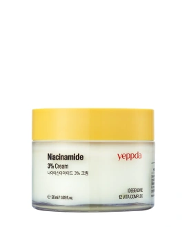 Yeppda Cremă iluminatoare pentru față Niacinamide 3%, 50 ml