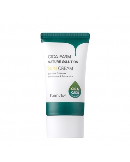 FarmStay Солнцезащитный крем Cica Farm Nature Solution Sun Cream SPF50+ PA++++, 50ml