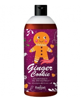 Farmona Gel spumă de baie Ginger Cookie relaxing bath gel, 500ml