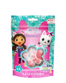 Gabbys Dollhouse Бомбочки для ванны Cat Claws, 5 шт x 20 г