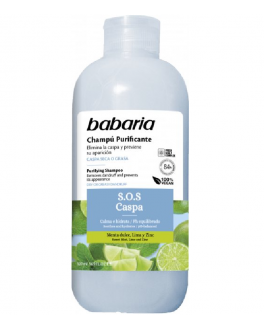 Babaria Шампунь очищающий против сухой и жирной перхоти SOS Dandruff Purifying Shampoo, 500 ml