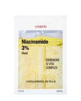 Yeppda Осветляющая тканевая маска Niacinamide 3%, 1 шт
