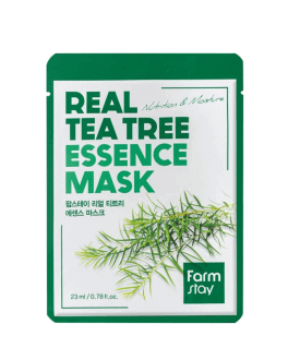FarmStay Mască din țesătură Real Tea Tree, 1 buc