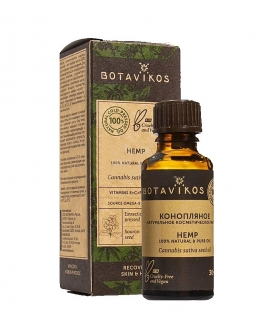 Botavikos Конопляное косметическое масло Hemp 100% Natural And Pure Oil, 30 мл