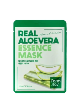 FarmStay Mască calmantă din țesătură Real Aloe Vera, 1 buc 