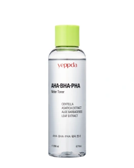 Yeppda Toner renegerator pentru față AHA-BHA-PHA, 200 ml