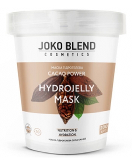 Joko Blend Mască pentru față cu hidrogel Hydrojelly Mask Cacao Power 200 g