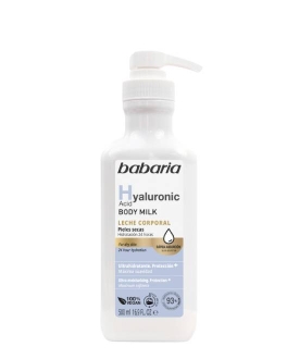 Babaria Lăptișor pentru corp Hyaluronic Acid, 500 ml