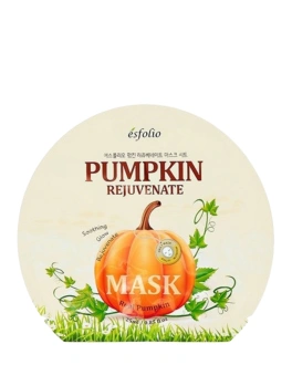 Esfolio Mască din țesătură pentru față cu extract de dovleac Pumpkin Rejuvenate, 1 buc