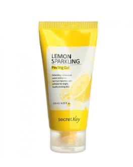 Secret Key Peeling-gel pentru față Lemon Sparkling Peeling Gel, 120 ml