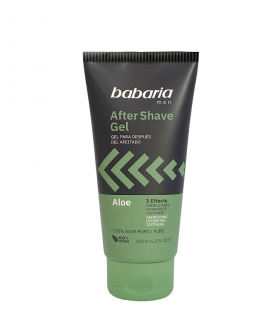 Babaria Гель после бритья After Shave Gel 3 Effects Aloe Vera, 150ml