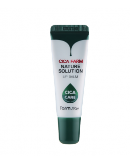 FarmStay Восстанавливающий бальзам для губ с центеллой азиатской Cica Farm Nature Solution Lip Balm, 10g