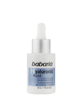 Babaria Ser hidratant pentru față Hyaluronic Acid, 30 ml