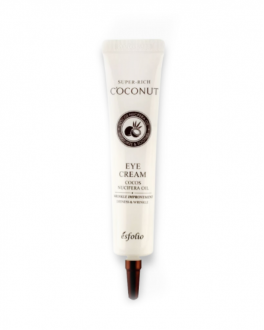 Esfolio Crema hrănitoare pentru zona în jurul ochilor cu extract de cocos Super- Rich Coconut Eye Cream, 40 ml