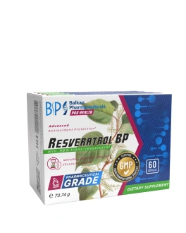 Balkan Pharmaceuticals Supliment alimentar Resveratrol BP, 60 caps
