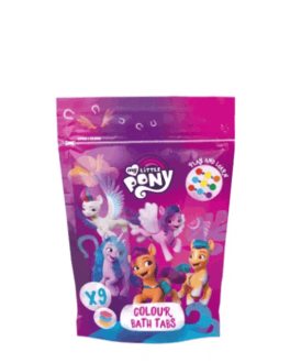 My Little Pony Цветные таблетки для ванны Colour Bath Tabs, 9 x 16 г