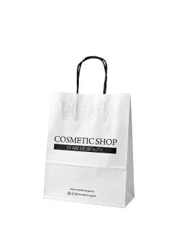 Cosmetic Shop Pungă de hârtie medie, 23.5 x 18 x 8 cm
