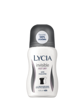 Lycia Deodorant roll-on Invisible Fast Dry 48h, 50 ml
