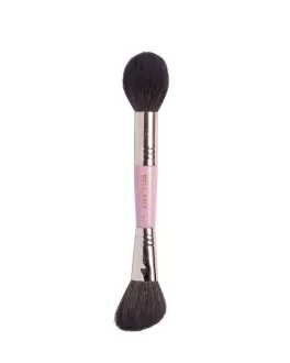 Bellany Pensulă dublă pentru texturi uscate Pink 01, 1 buc
