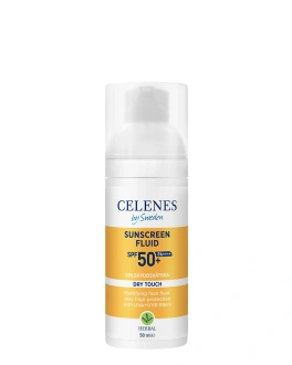CELENES Солнцезащитный флюид Herbal SPF 50+ PA++++ Dry Touch, 50 мл