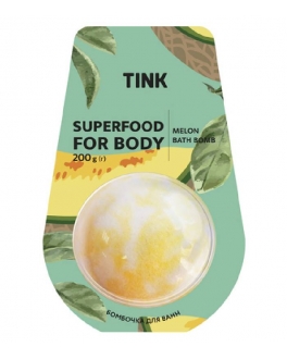 Tink Бомбочка-гейзер для ванны Дыня Bath Bomb Melon 200 g