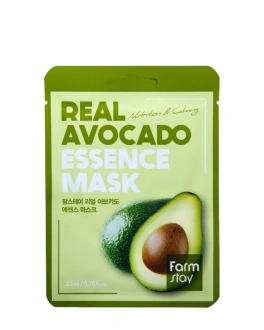 FarmStay Mască de țesătură pentru față Real Avocado, 1 buc