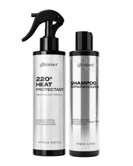 Glimmer Set de îngrijire a părului Heat Protection and Repair, 2 buc