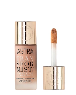  Astra Fond de ten pentru față Transformist Foundation+Concealer, 18 ml