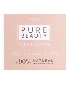 Astra Палетка теней для глаз Pure Beauty Eye Palette, 15,5 г