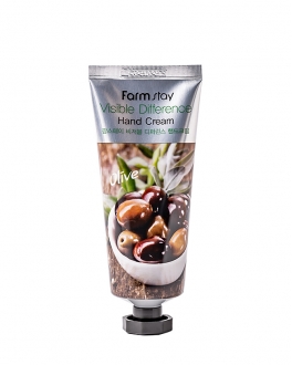FarmStay Крем для рук с экстрактом оливы Visible Difference Hand Cream Olive, 100 ml