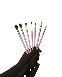 Bellany Set pensule pentru machiajul ochilor Fluffy Set, 7 buc