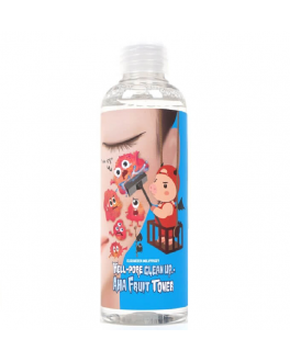 Elizavecca Toner-peeling pentru față cu acizi din fructe Hell-Pore Clean Up, 200 ml