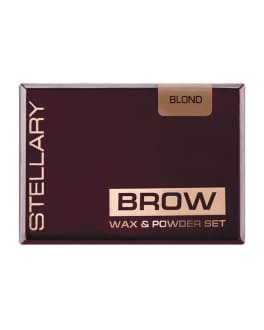 Stellary Набор для бровей Brow Wax & Powder Set