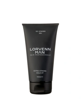 LORVENN MAN Gel de păr cu fixare ultra-puternică Go Strong Gel, 150 ml