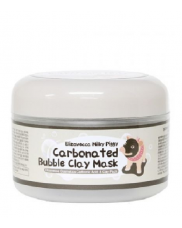 Elizavecca Mască de argilă oxigenată pentru față Milky Piggy Carbonated Bubble Clay Pack, 100 ml
