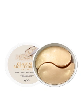 Esfolio Patch-uri de hidrogel Glass Skin Rice Hydrogel Eye Patch, 60 buc