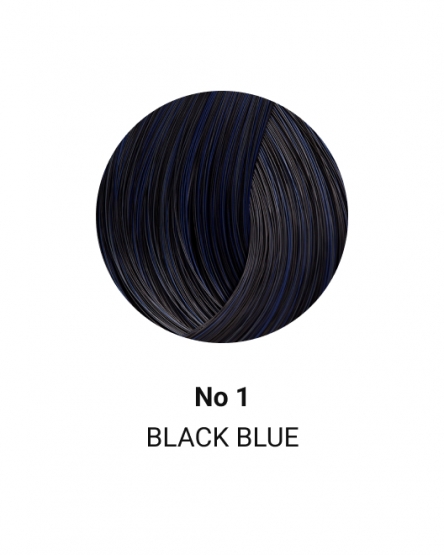 Стойкая крем-краска для волос Beauty Color Professional 70мл: 2 Black
