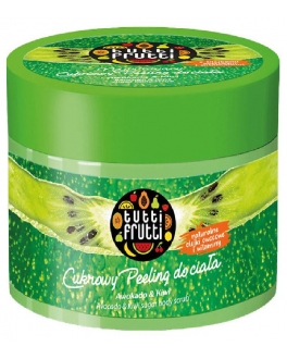 Farmona Peeling de corp zaharat Tutti Frutti Sugar Body Scrub Avocado & Kiwi, 300ml