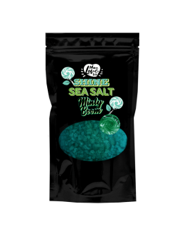 BISOU Морская соль-шиммер для ванны Minty Boom, 250 gr