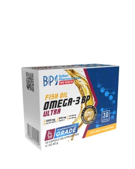 Balkan Pharmaceuticals Supliment alimentar Omega-3 BP Ultra, 30 caps