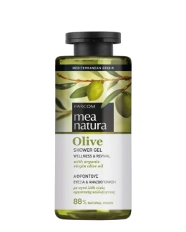 Farcom Gel de duș cu extract de ulei de măsline Mea Natura Olive Shower Gel, 300 ml