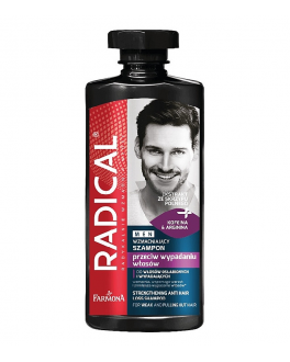 Farmona Șampon fortifiant împotriva căderii părului pentru bărbați Radical Men Strengthening Anti-hair Loss Shampoo, 400 ml