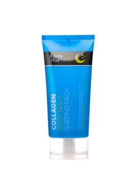 FarmStay Увлажняющая ночная коллагеновая маска Collagen Every Night, 120 мл