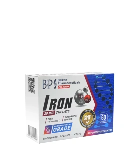 Balkan Pharmaceuticals Supliment alimentar Iron Chelate, 60 comp