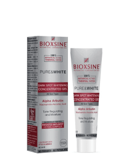 BIOXSINE Gel anti-pigmentare pentru față Pure and White, 30 ml